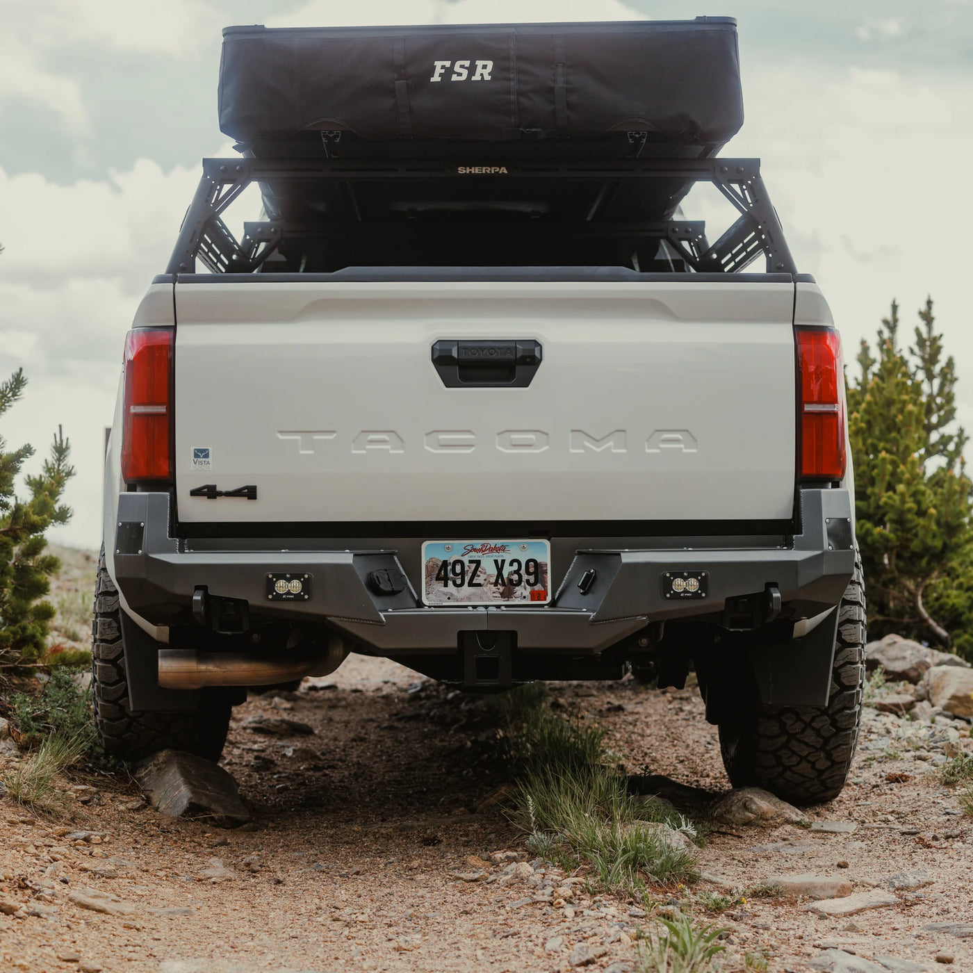 C4 Fabrication 2024+ Tacoma Overland Rear Bumper