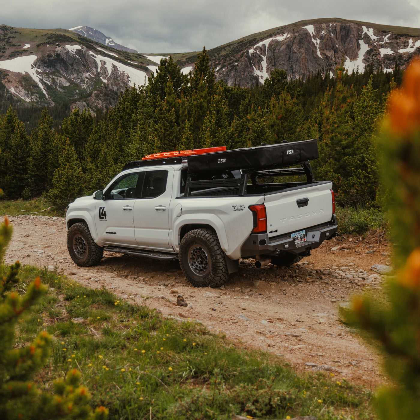 C4 Fabrication 2024+ Tacoma Overland Rear Bumper