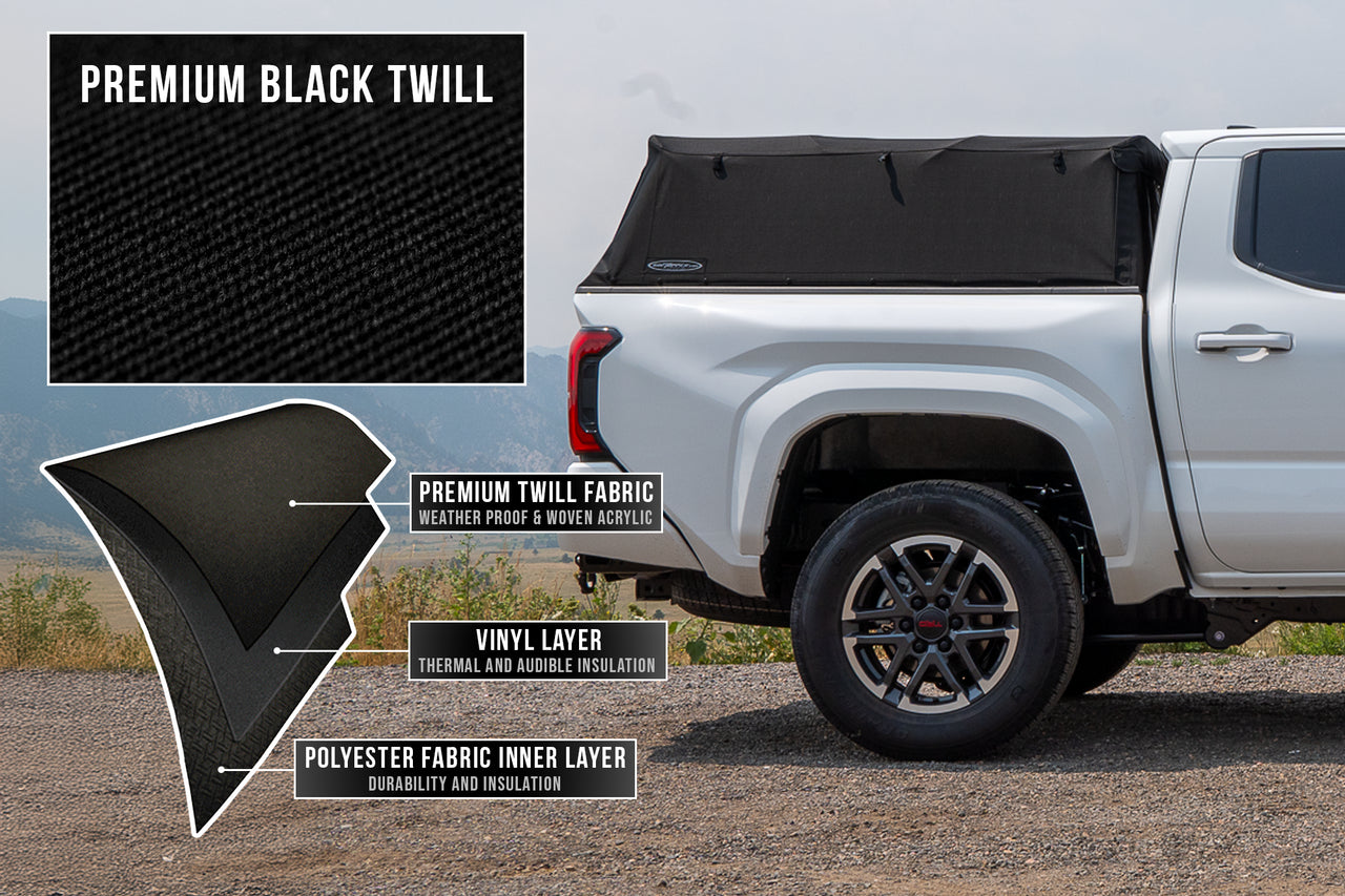 Softopper 2024 Tacoma Truck Bed Cap