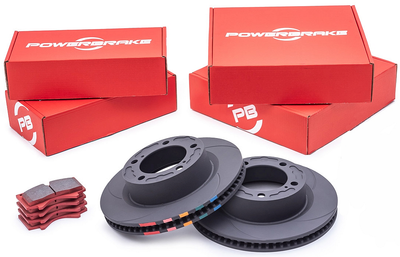 PowerBrake D-Line 2010-2024 4Runner Rotor and Pad Kit