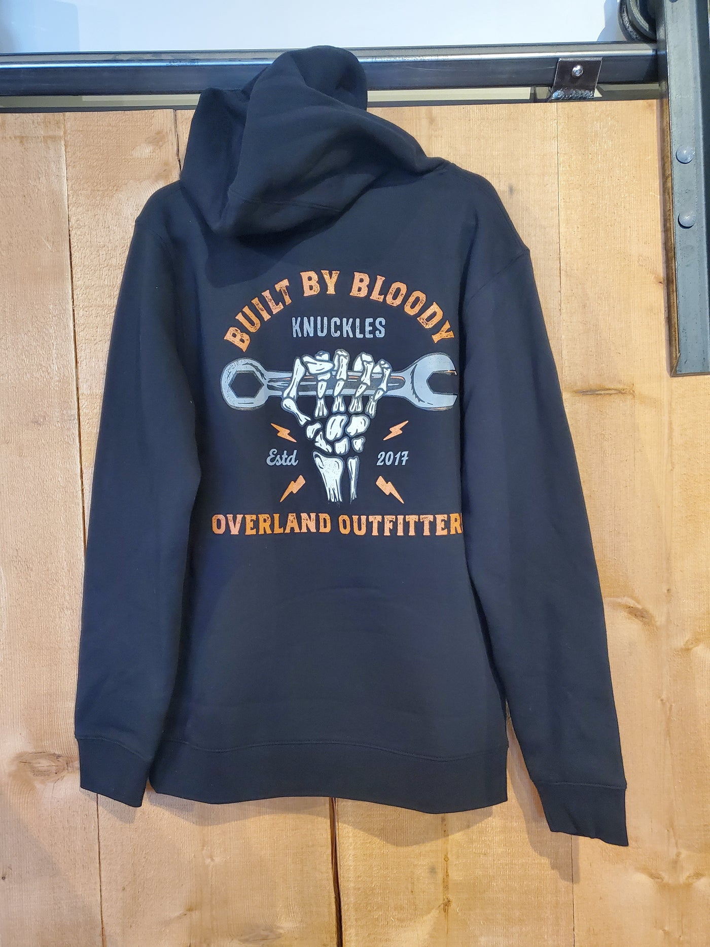 Overland Outfitters Built By Bloody Knuckles Hoodie