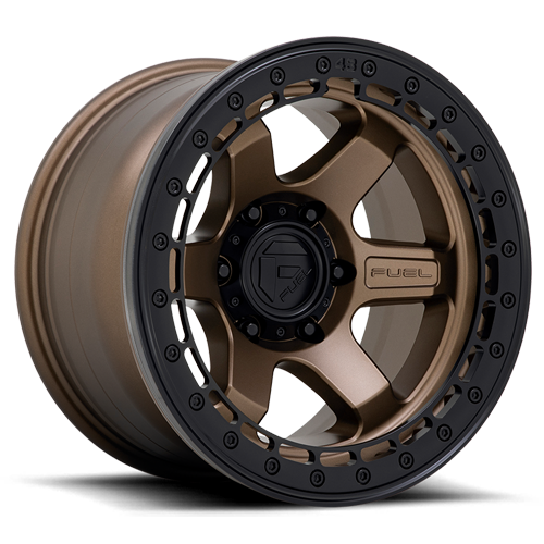 Fuel Off Road Block Beadlock Matte Bronze 17s