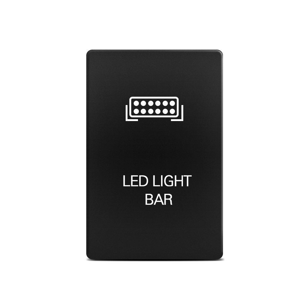 Small Style Toyota OEM Light Bar Switch - Cali Raised LED